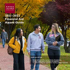 cover of 2021-22 Financial Aid Award Guide
