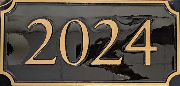 Class of 2024 plaque