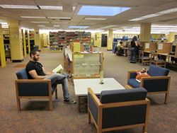 photo of Book Nook in Adams Library