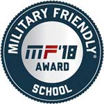military friendly school logo 2018